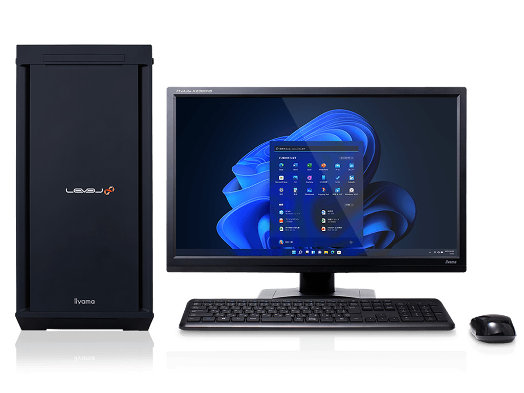 LEVEL∞、Core Ultra 5 225FとGeForce RTX 50シリーズ搭載のゲーミングPC計2機種