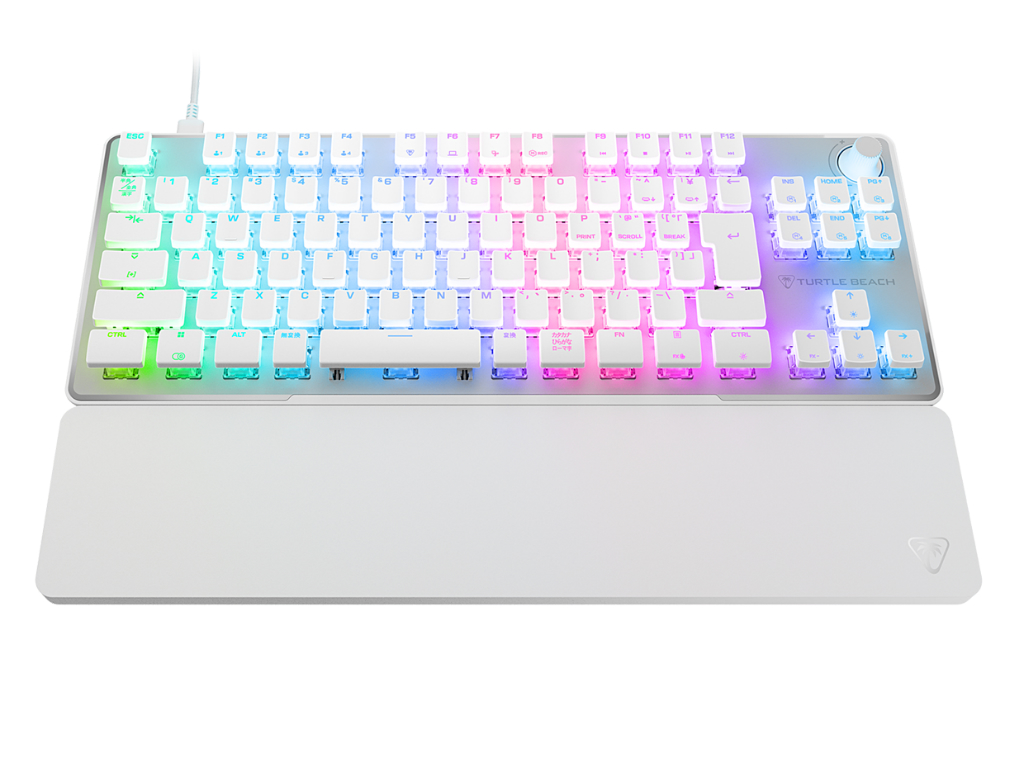磁気メカニカルスイッチ採用テンキーレス、Turtle Beach「Vulcan II TKL Pro」に新色ホワイト追加