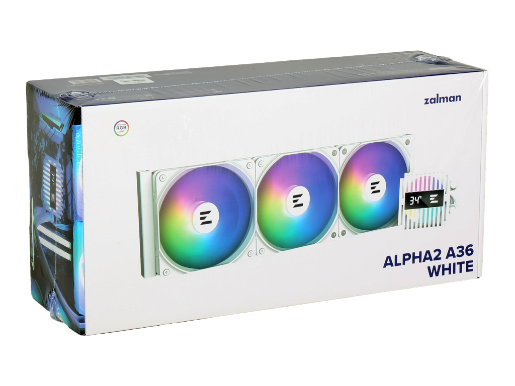 リアルタイム温度表示機能を備えた全身真っ白なAIO水冷、ZALMAN「ALPHA2 A36 White」実力検証