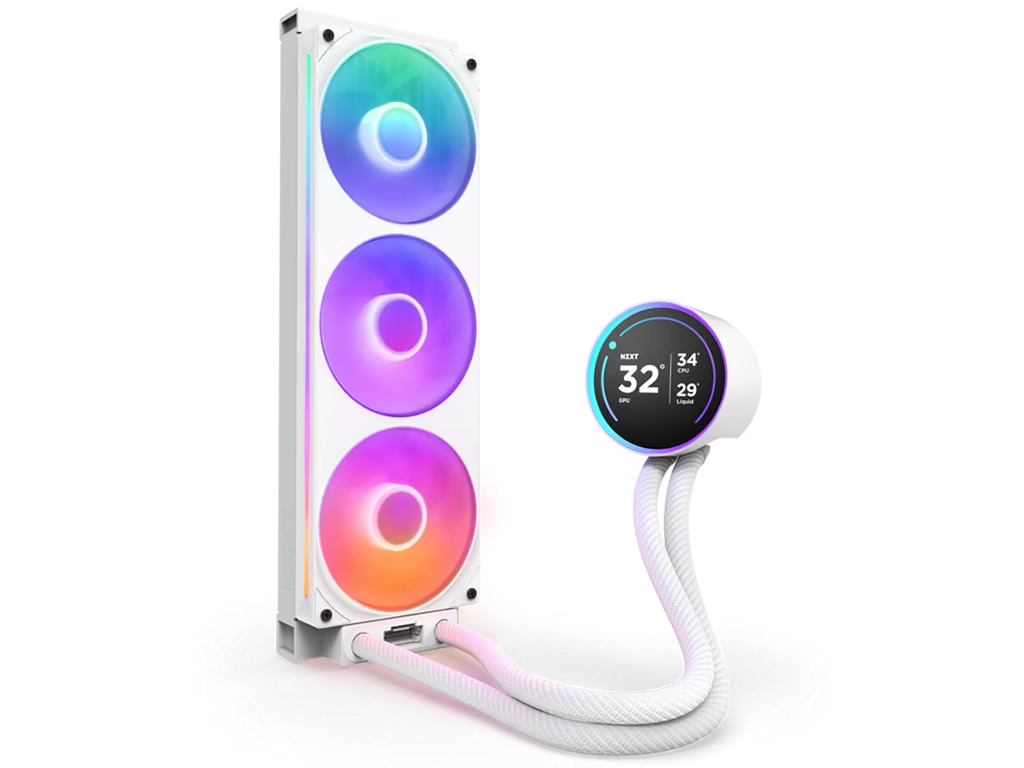 2.72型IPS液晶と新開発ポンプ採用のAIO水冷、NZXT「Kraken Elite」シリーズ25日発売