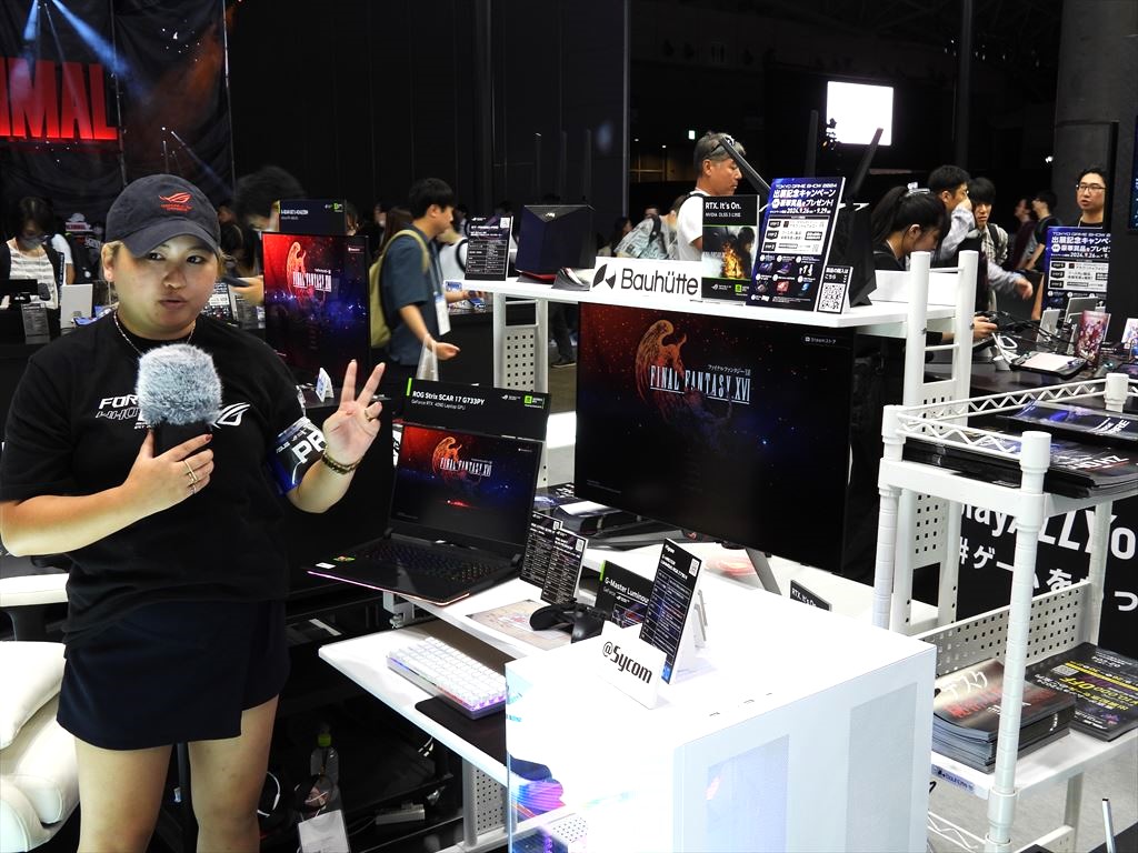 TGS2024【動画で見るASUSブース】480HzクラスのゲーミングディスプレイやポータブルゲーミングPC「ROG Ally X」に注目