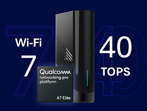 Qualcomm、エッジデバイスに生成AI機能を付与する「Networking Pro A7 Elite」プラットフォーム