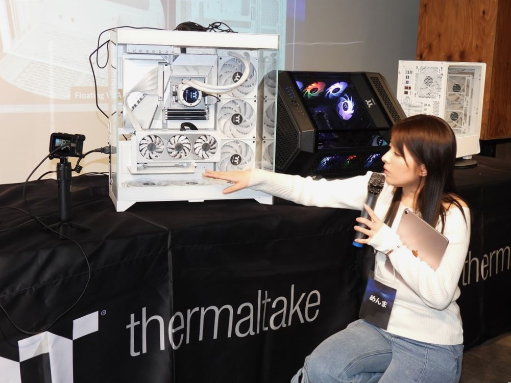 (イベント取材) Thermaltake＆GIGABYTE合同イベントが秋葉原で開催。新作PCケースなど実機を多数展示