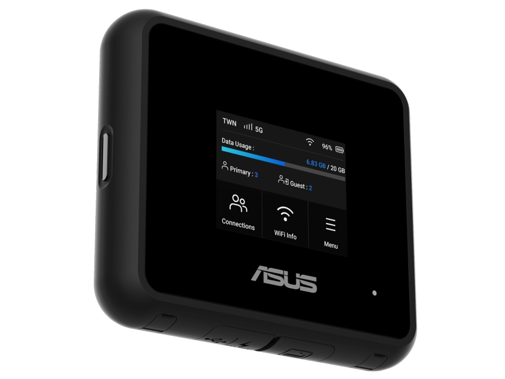 5GとWi-Fi 7に対応するモバイルルーター、ASUS「5G-Go」