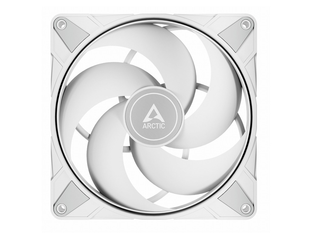 直進性エアフローと高静圧仕様の140mmファン、Arctic「P14 Max」にホワイトモデル
