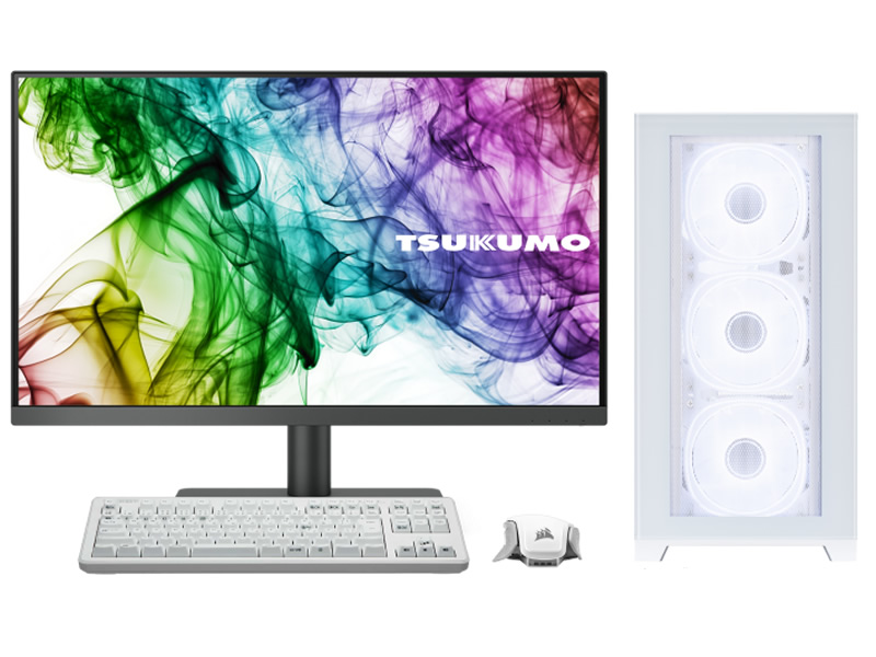 ツクモの白いゲーミングPC「G-GEAR White Edition」にCore Ultra 7 265KF搭載モデル追加