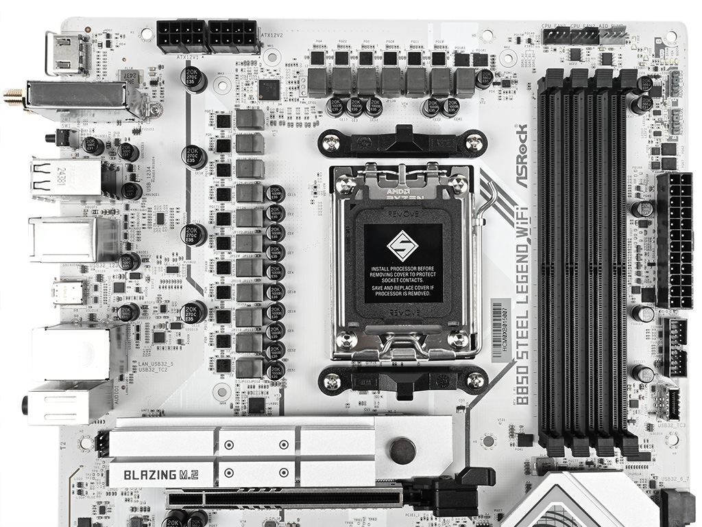 上位匹敵の耐久性で選ぶAMD中堅マザーボード、ASRock「B850 Steel Legend WiFi」検証