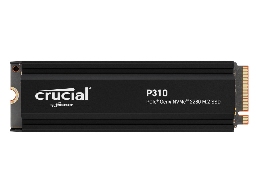 最大7,100MB/s動作のPCIe 4.0対応SSD「Crucial P310」にヒートシンク付きモデル