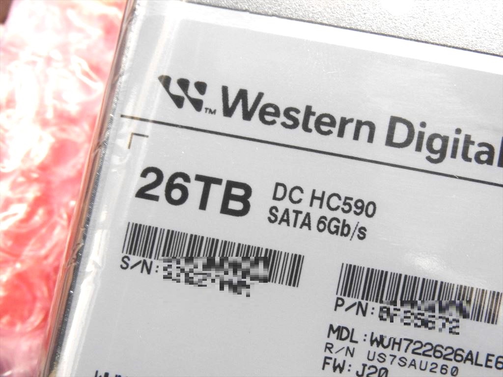 (アキバ入荷情報) 11ディスクを搭載した初の容量26TB HDDが入荷。価格は129,800円
