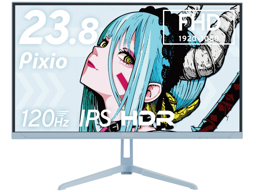 4色のカラバリが揃う23.8型フルHDゲーミング液晶、Pixio「PX246 WAVE」税込18,980円で発売