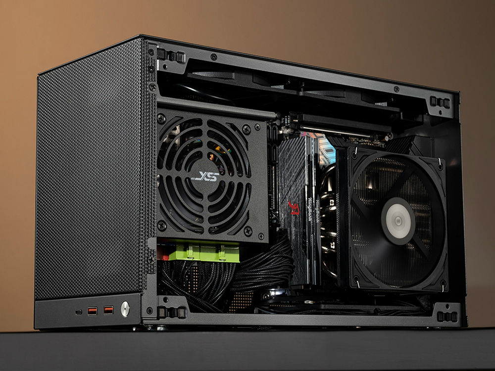 最長340mmの大型VGAに対応する4面メッシュMini-ITXケース、CPS「K101 MESH」