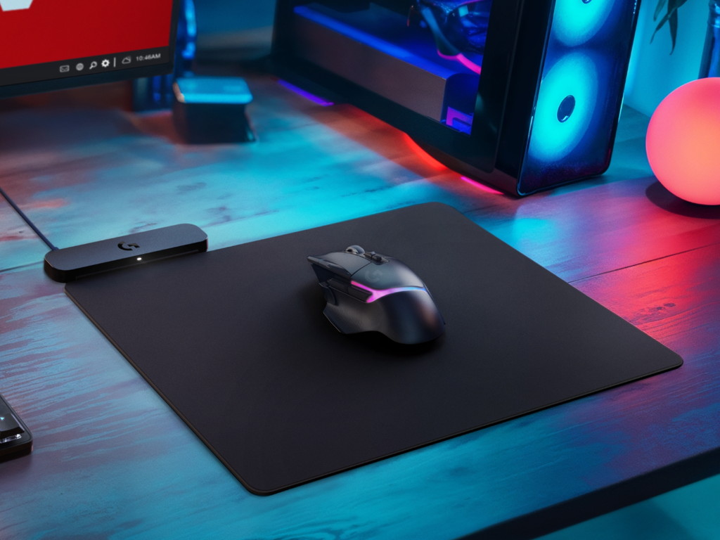 マウスを使いながら充電できる最新ワイヤレス充電システム、ロジクールG「POWERPLAY 2」