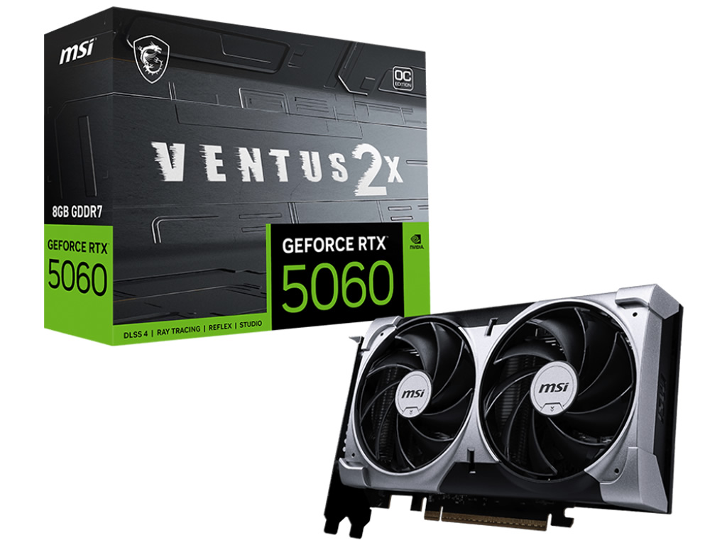 (今日のお買い得) MSI「GeForce RTX 5060 8G VENTUS 2X OC」がブラックフライデーで11％オフ