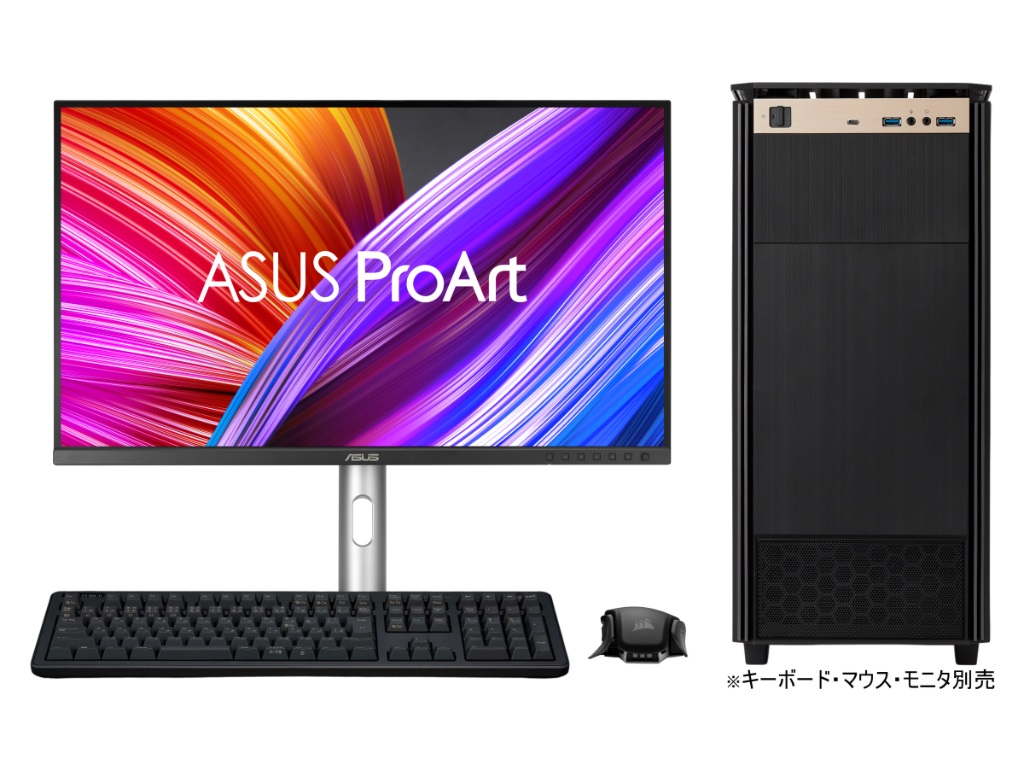 ツクモ、Core Ultra 7 270K Plus標準のクリエイターPCシリーズ新モデル