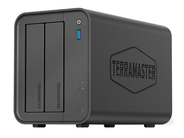 ローカルAI機能を搭載した2ベイNAS、TerraMaster「F2-425」