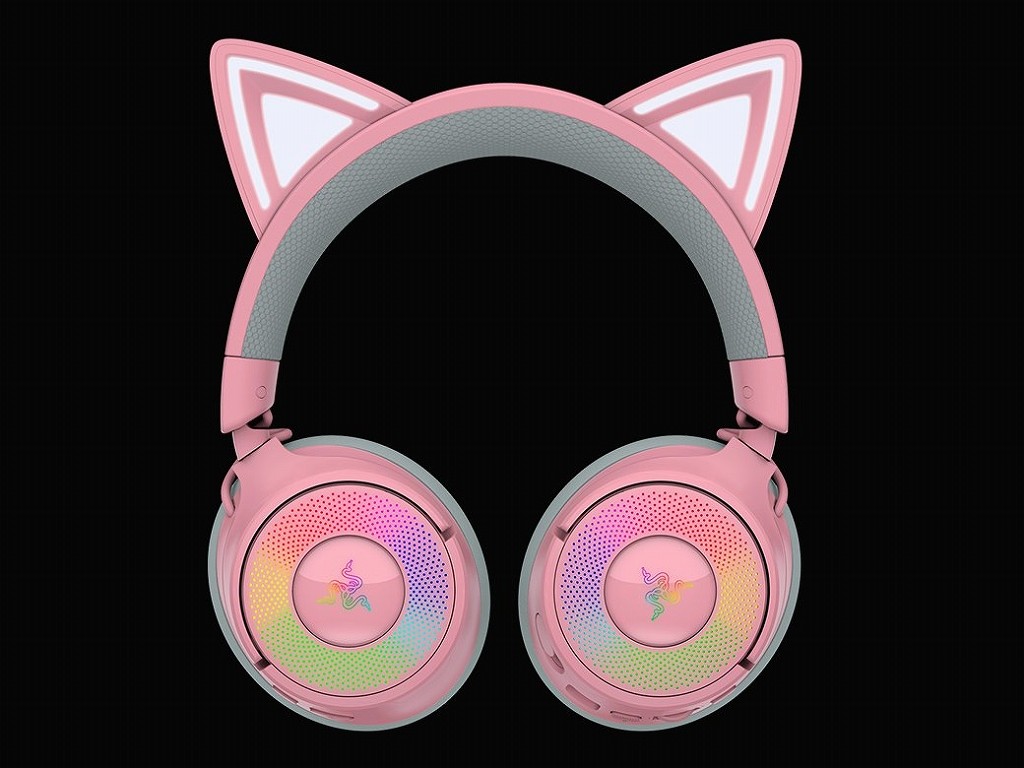 Razerのネコ耳ヘッドセット「Kraken Kitty V3 Pro」発売。マルチプラットフォーム対応に進化