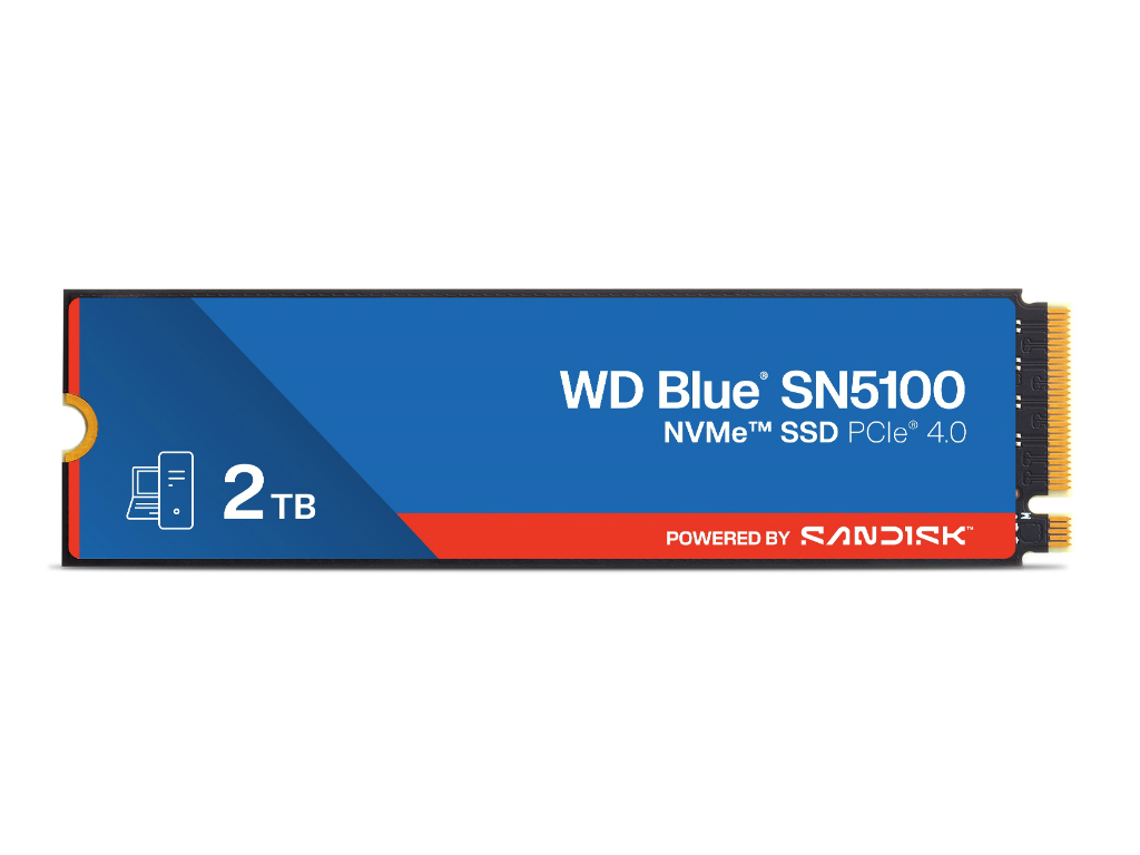 サンディスク、前世代から約30％性能が向上した「WD Blue SN5100 NVMe SSD」