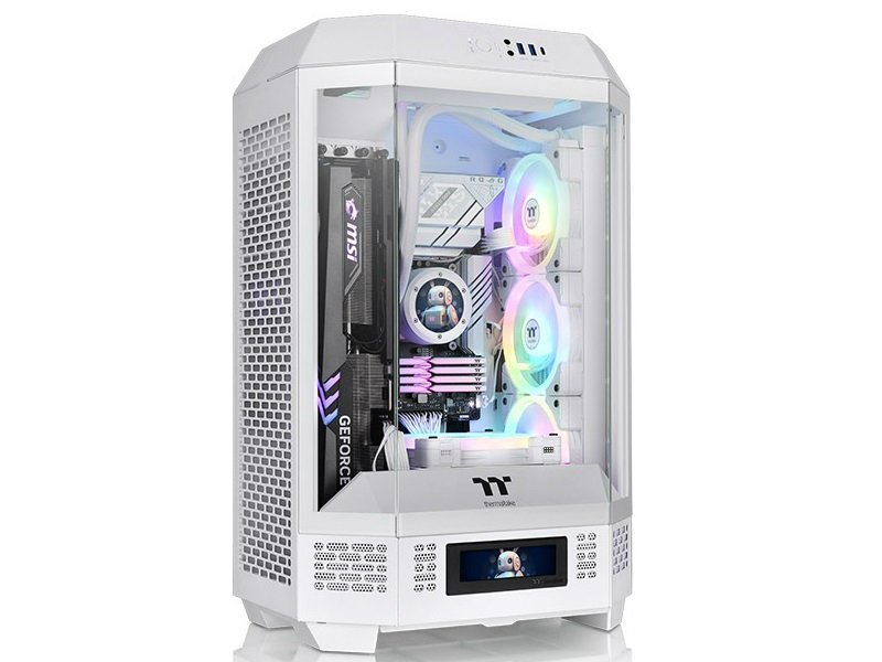 ソフマップ、全8色が揃う八角柱型ミニタワー「The Tower 300」採用ゲーミングPC発売