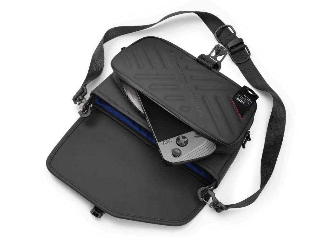 ASUS、ROG Allyシリーズの持ち運びに便利なショルダーバッグ「ROG Slash Sling Bag 4.0」など2種