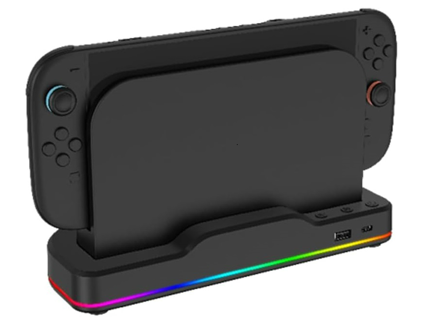 Nintendo Switch 2ドックを効率よく冷やすUSBハブ搭載デュアルファンスタンド