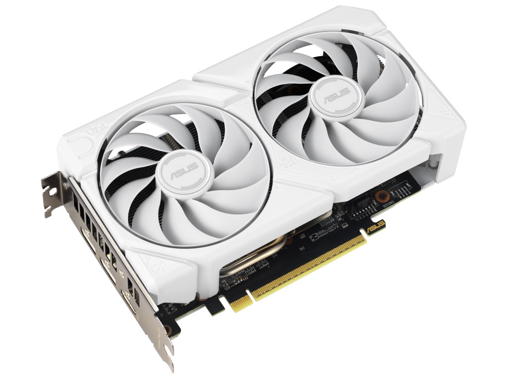 ホワイトカラーのデュアルファンクーラーを搭載するRadeon RX 9060 XT 16GBがASUSから