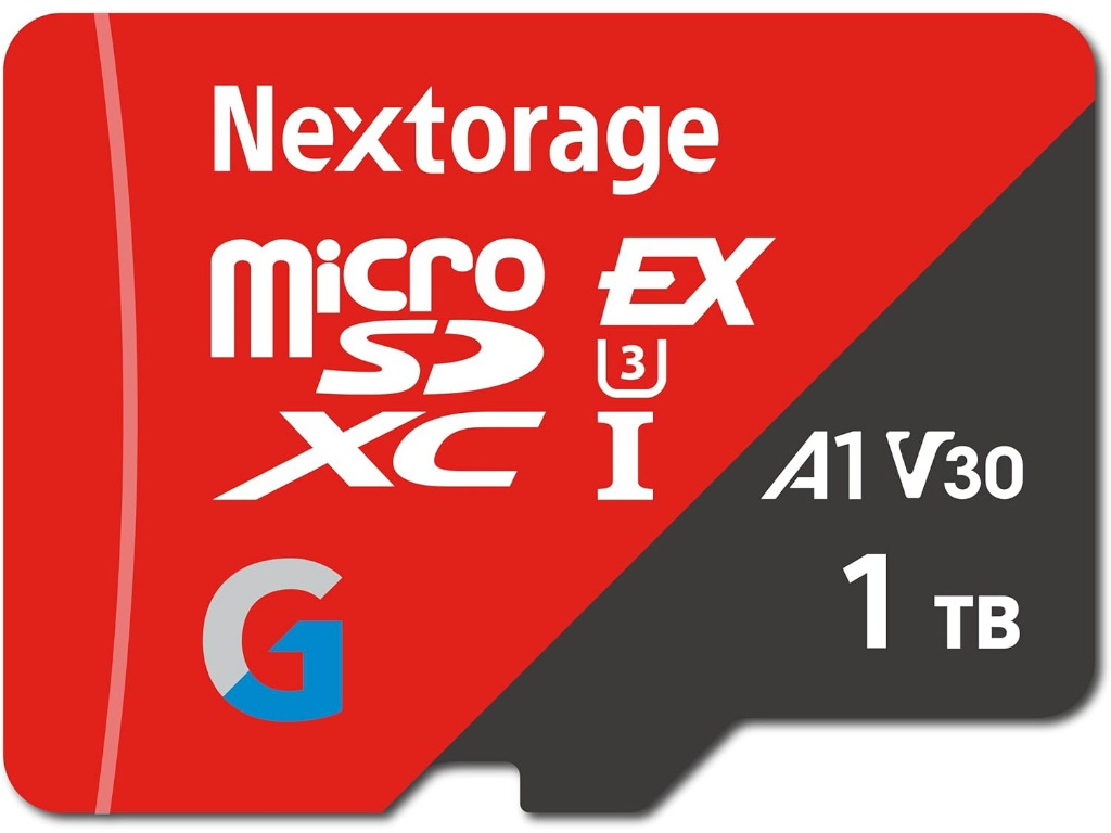 Nextorage、最大880MB/sのmicroSD Expressカード「GシリーズEX」に512GB/1TB追加