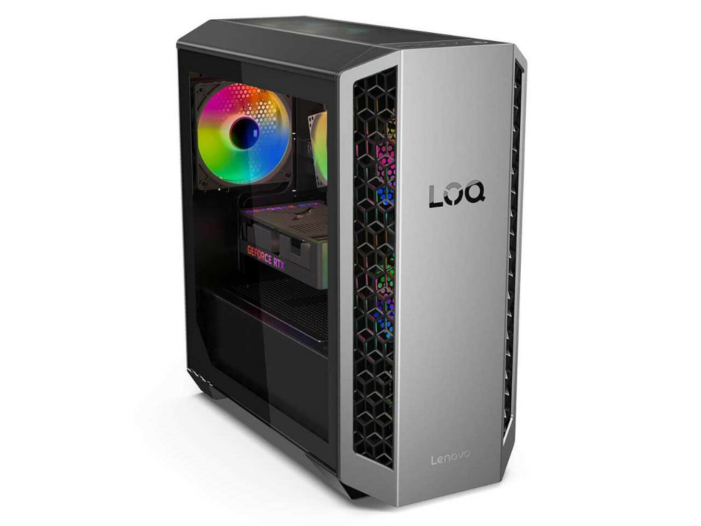 Ryzen 7 8745HXとGeForce RTX 5060搭載のエントリーゲーミングPC「Lenovo LOQ Tower 26ADR10」