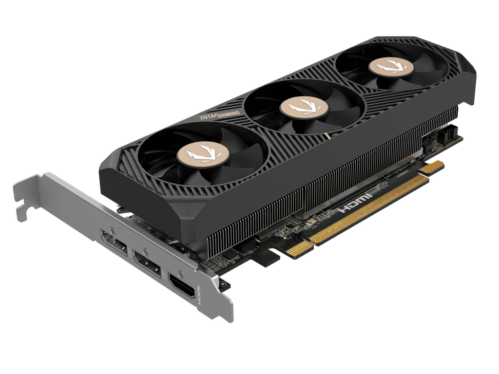 ロープロファイル対応のトリプルファンクーラー搭載GeForce RTX 5060がZOTACから