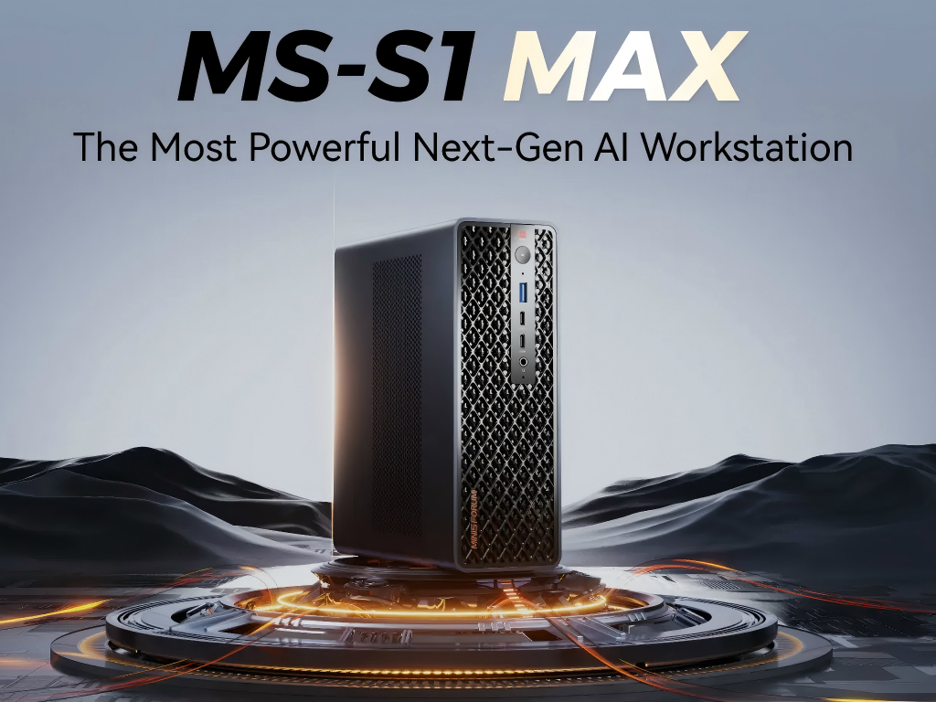 Ryzen AI Max+ 395とデュアル10G LAN搭載のミニPC、MINISFORUM「MS-S1 MAX」