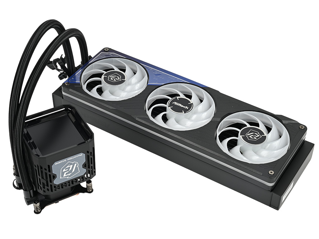 ASRock初のAIO水冷が登場。300W級CPUも冷却する「Phantom Gaming 360 LCD」検証